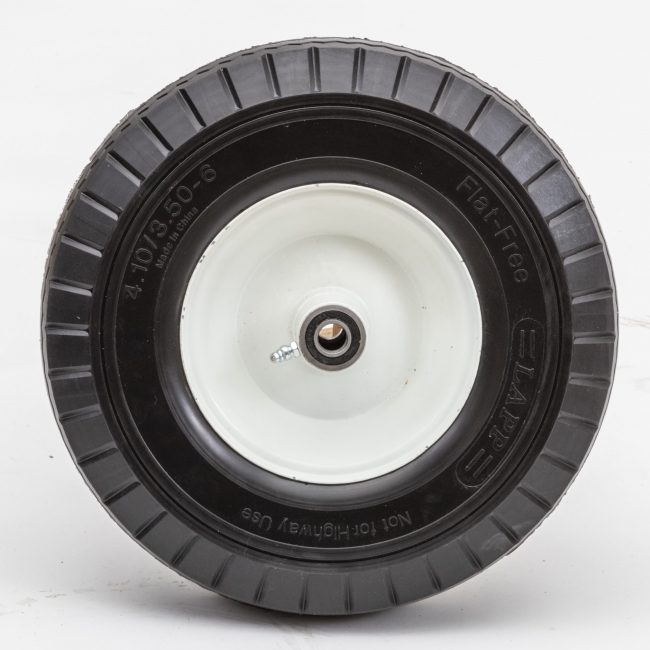 13ff30c 58 13 flat free wheel 3 50 6 sawtooth 3 25 oc utility barrow tire