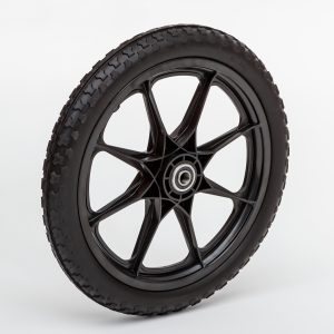 Flat Free Plastic Spoke Wheel