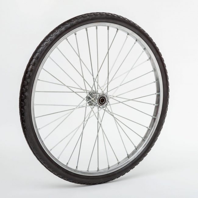 Flat Free Wire Spoke Wheel