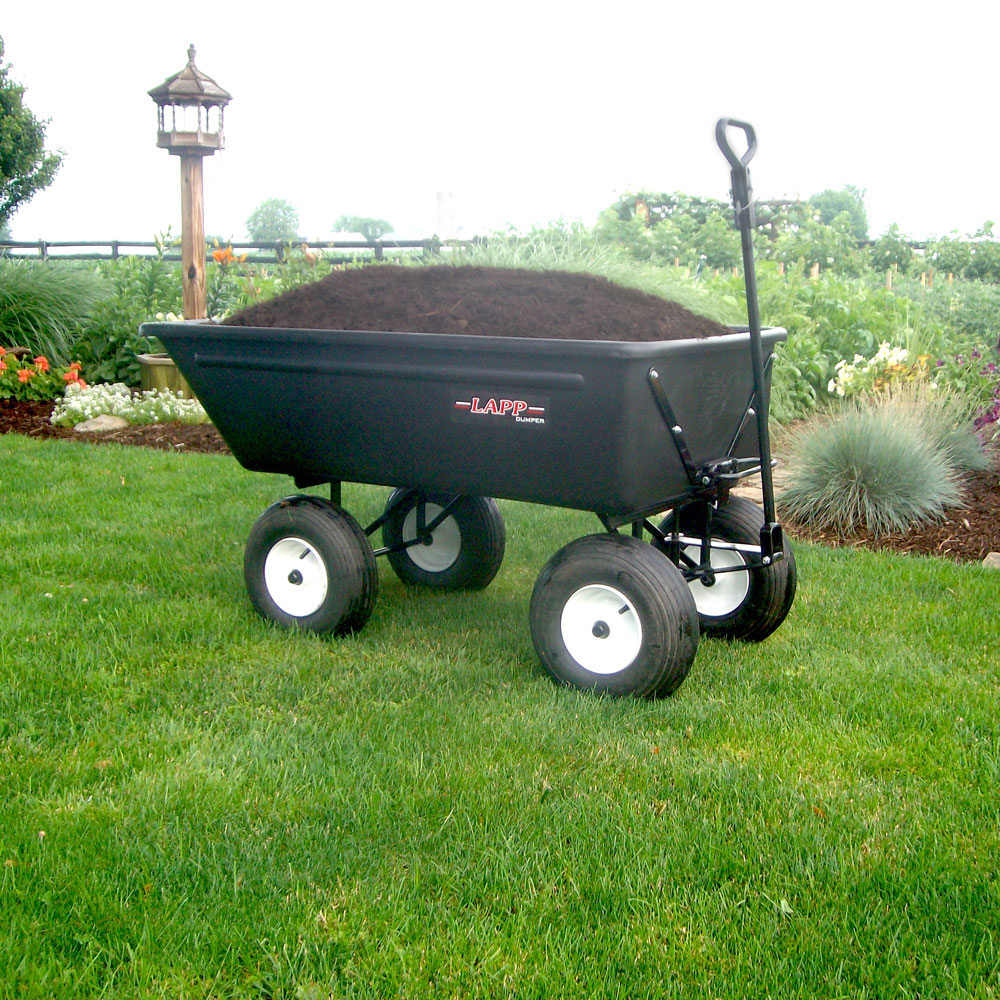 yard and garden work wagon by mulch 1