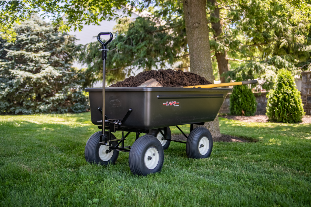 poly garden cart