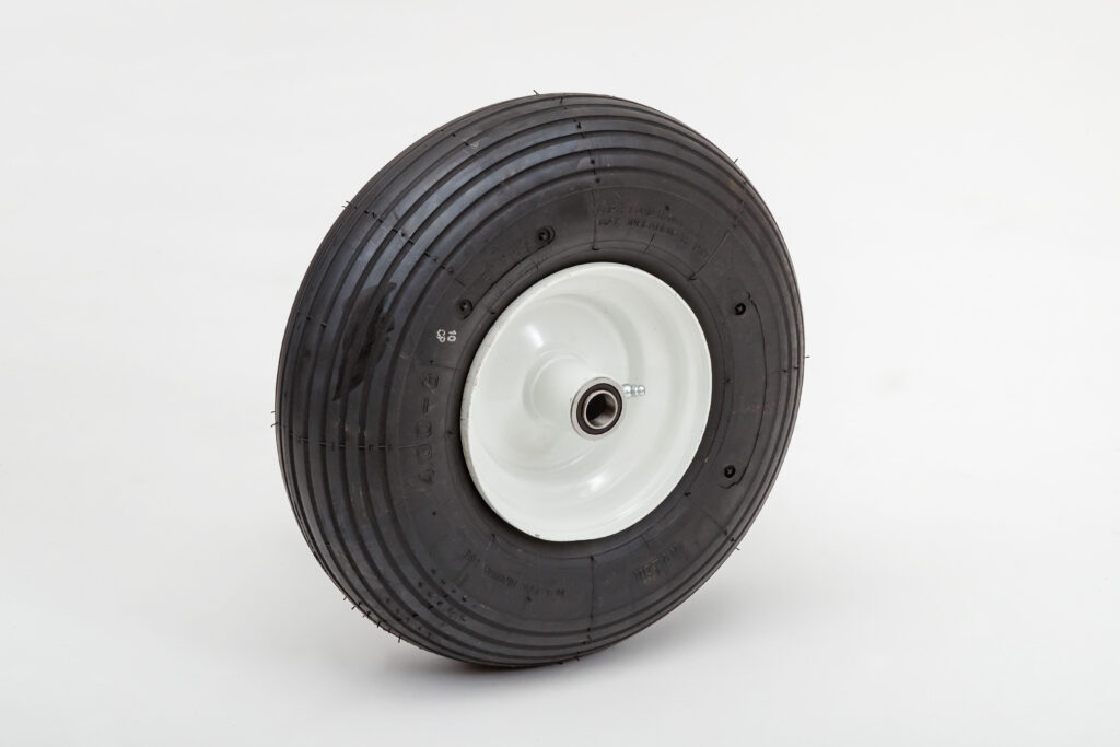 flat free natural rubber tires