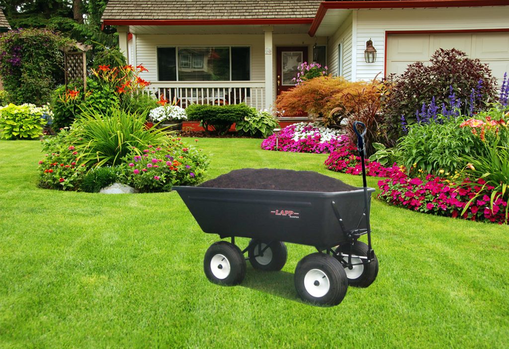 yard and garden dump cart